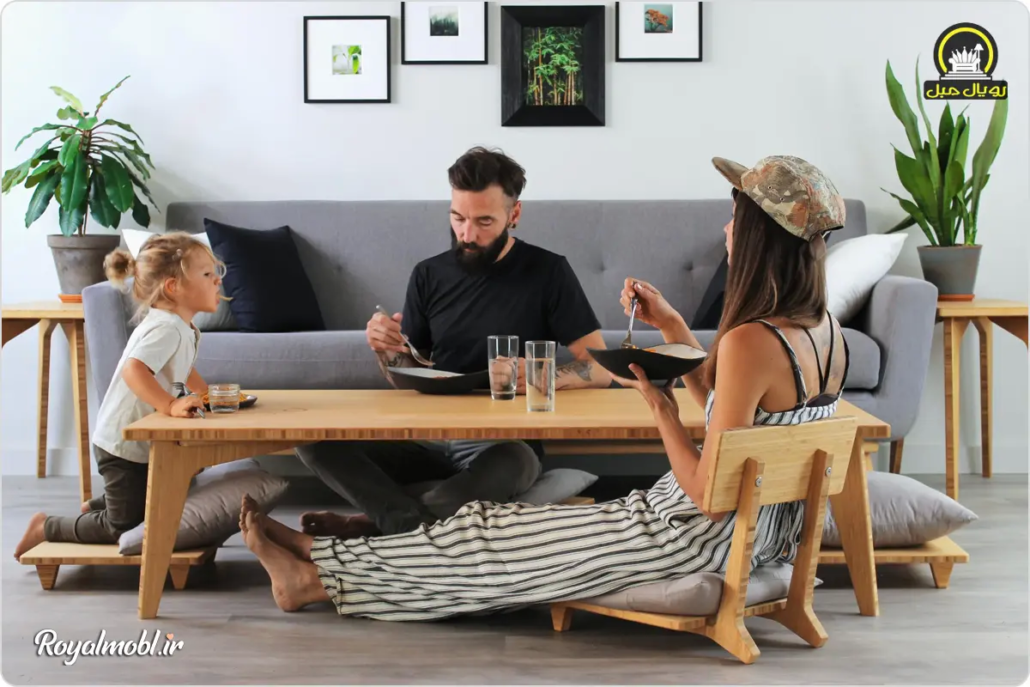 میز غذاخوری ژاپنی چابودای