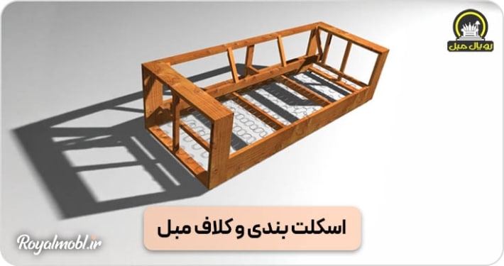اسکلت بندی و کلاف مبلمان