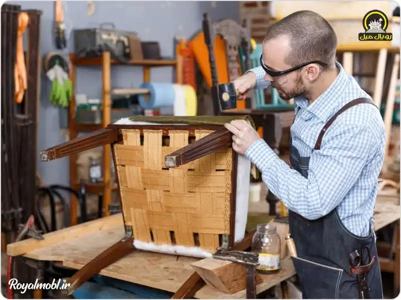 تعویض پارچه مبلی