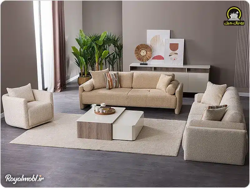 ست مبل راحتی روشن