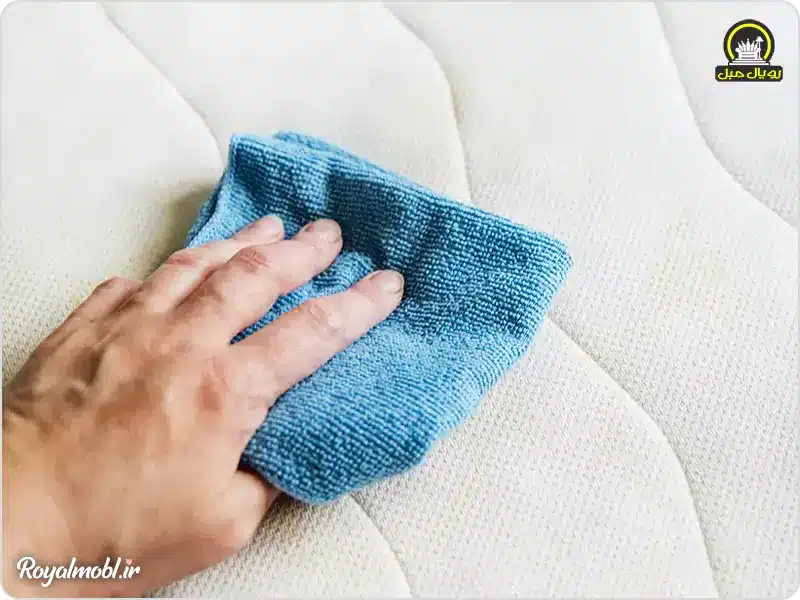 شستشوی تشک با پارچه