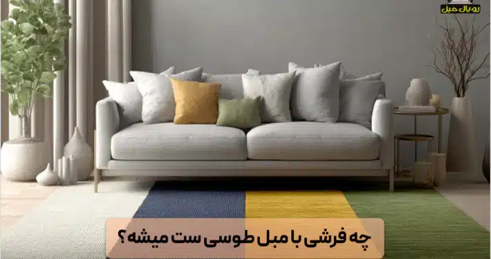 چه فرشی با مبل طوسی رنگ ست میشه؟