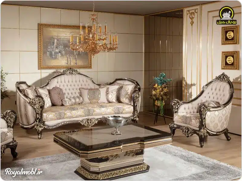 مبل کلاسیک ۴ نفره