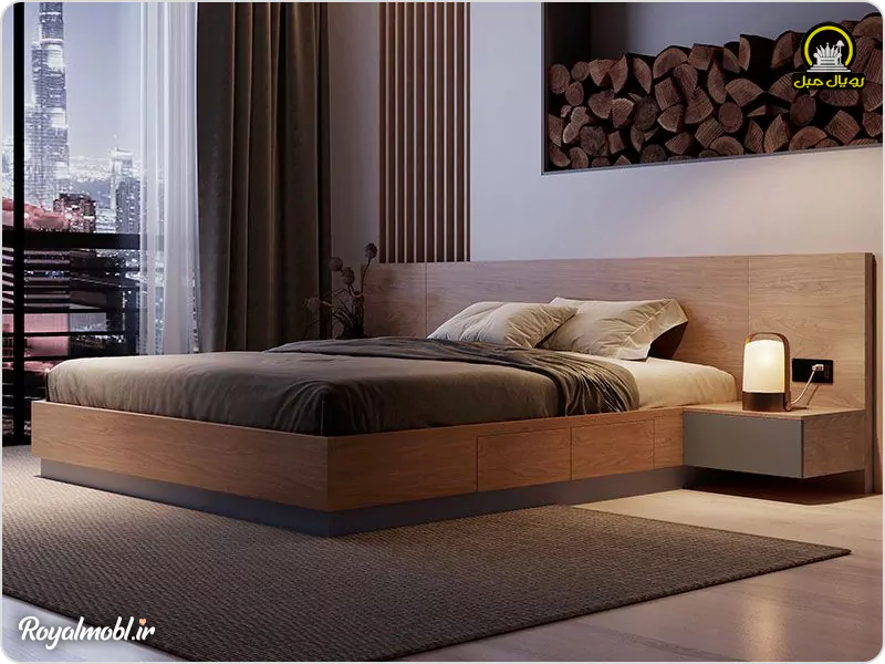 سرویس خواب چوبی ام دی اف