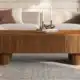 میز جلو مبلی قهوه ای