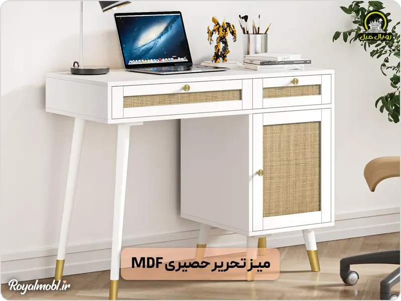 میز تحریری MDF سفید - تفاوت میز تحریر چوبی و MDF