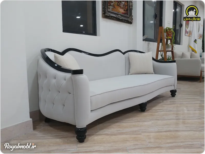 مبل سه نفره نئوکلاسیک شیک