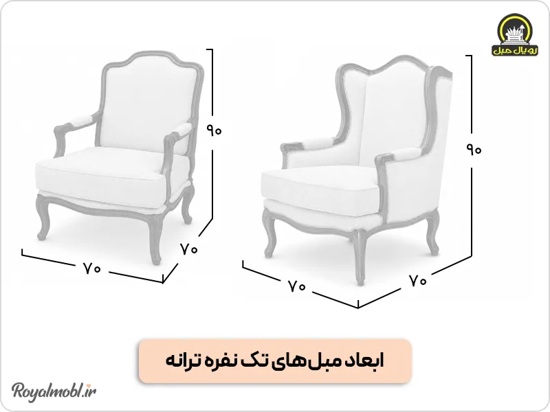 مبل کلاسیک ترانه | رویال مبل