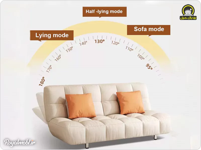 مبلمان تختخوابشو با مکانیزم ریلی