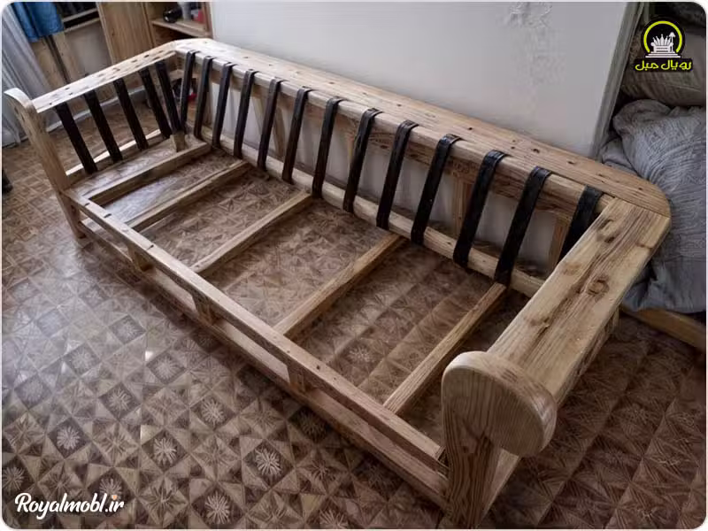 کلاف مبلمان چوبی چستر
