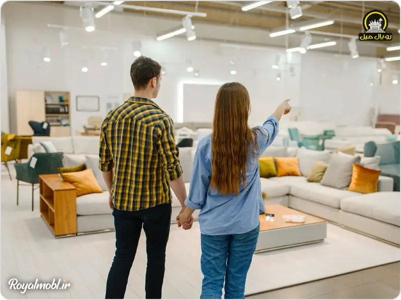 خرید مبلمان راحتی از نمایشگاه