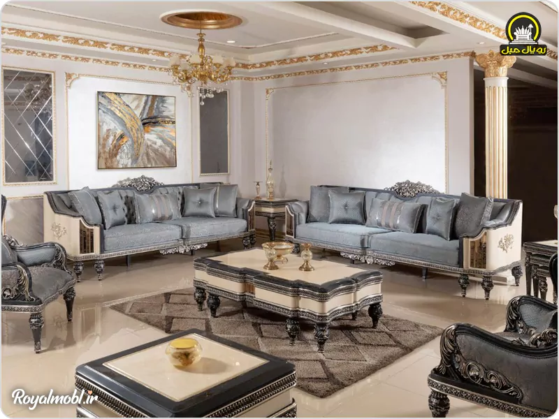 ست مبل کلاسیک ۶ نفره