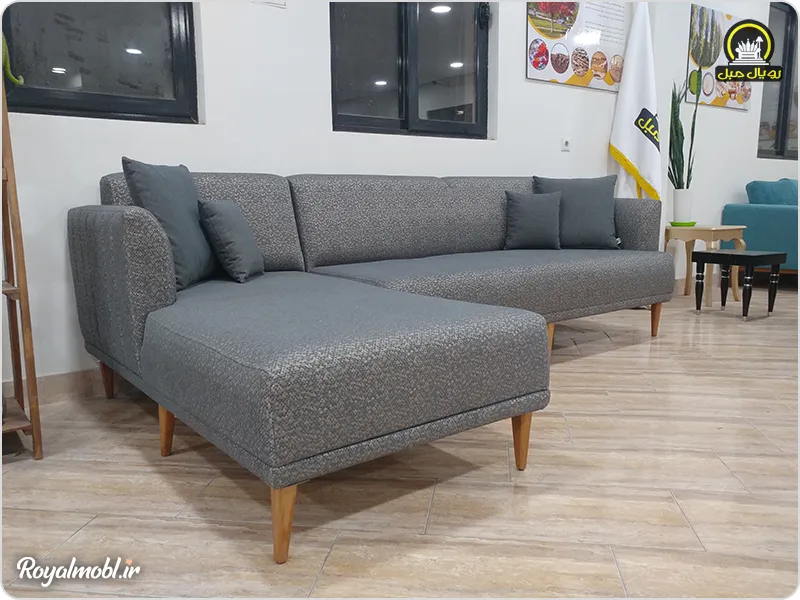 مبل ال شکل آماده تحویل
