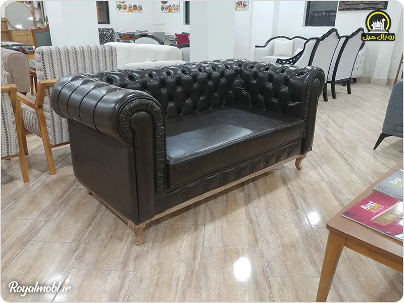 مبل دو نفره تمام چستر